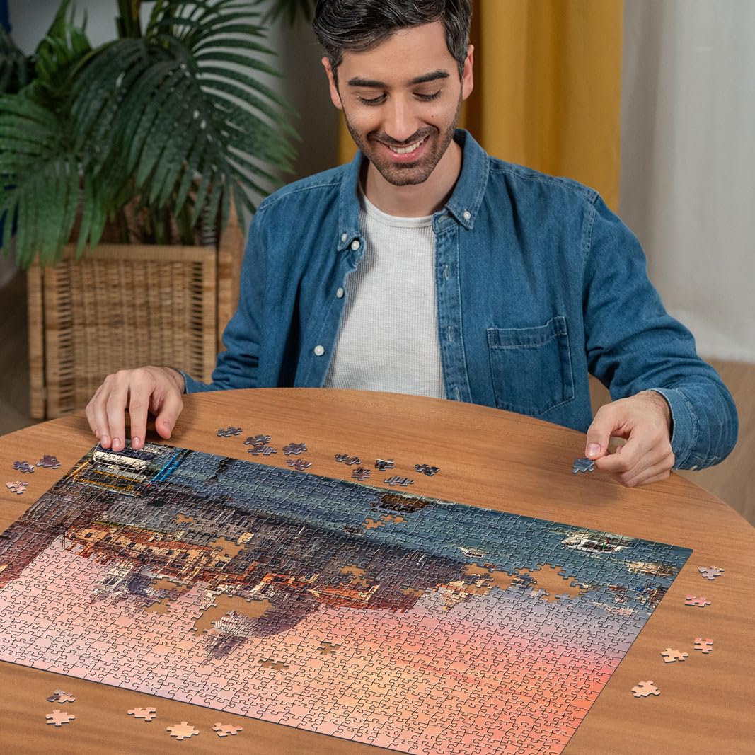 Ravensburger 12000026 - Italia mediterranea - puzzle 1000 pezzi – puzzle adulti e ragazzi da 14 anni, puzzle Italia