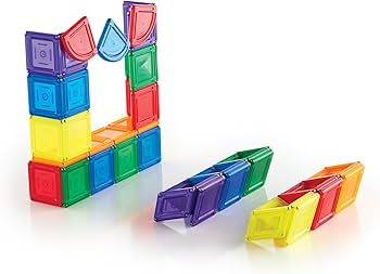 Amazon.com: PowerClix Solids Magnetic Building Blocks Set, 94