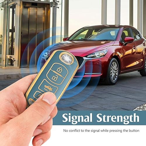 Miniatura 3 de Funda de TPU suave para llavero compatible con Mazda 3 6 8 Miata MX-5 CX-3 CX-5 CX-7 CX-9 234 botón de entrada sin llave control remoto llave