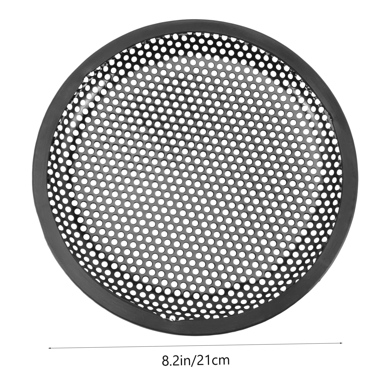 CONGARTENO 2Pcs Speaker Grill Cover Mesh Subwoofer Protection for Car Audio Modification Durable Speaker Guard with Workmanship and Practical Structure