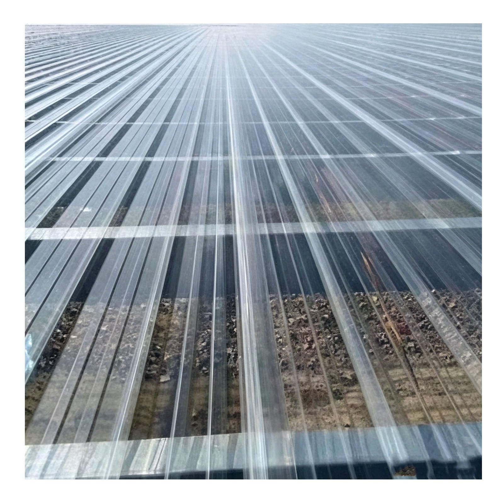 1mm Polycarbonat Gewächshausplatten Kunststoff Dachpaneele