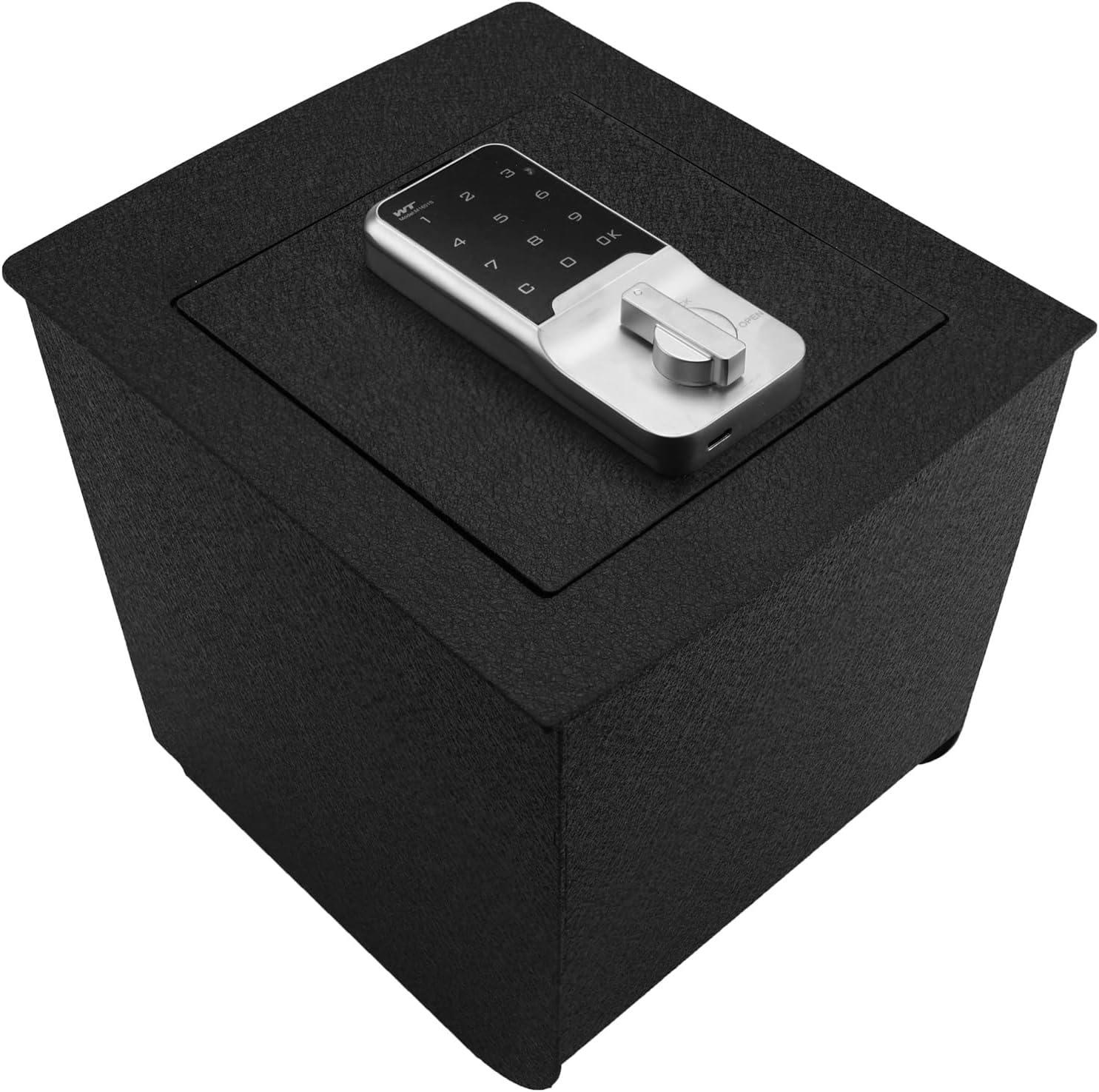 KEREN Center Console Gun Safe Vault Vehicle Safe Vault Compatible with Lexus GX460 2010-2023, Anti-Theft High Security Armrest Lock Box with Electronic Keypad Lock.