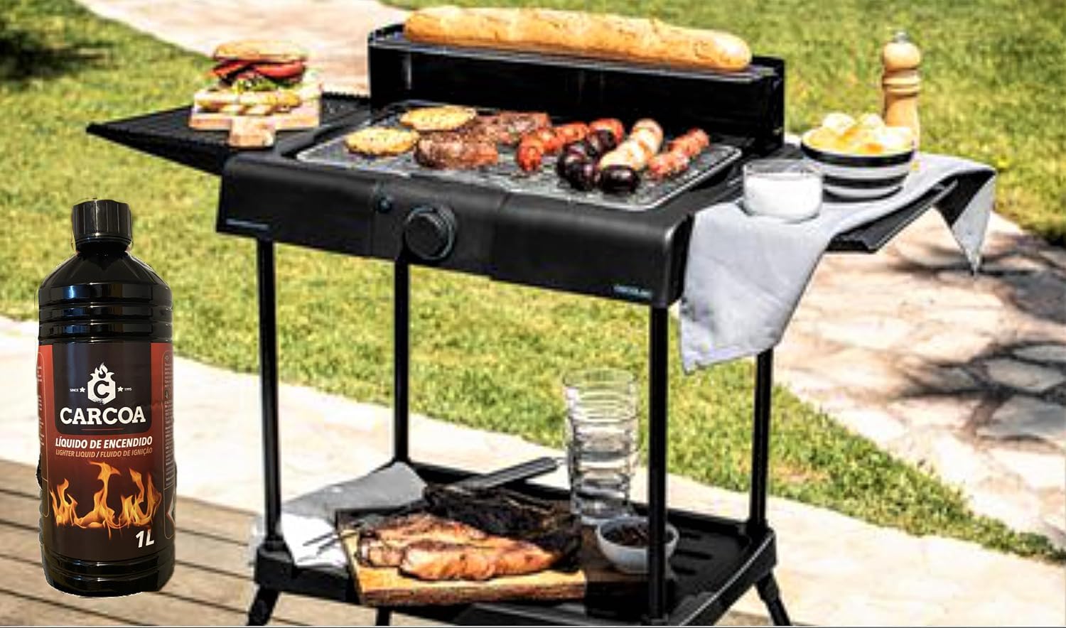 LIQUIDO Encendido BBQ (3 Botellas)