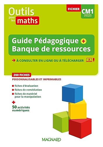 Outils pour les Maths CM1 (2023) - Guide pédagogique + banque de ressources à télécharger