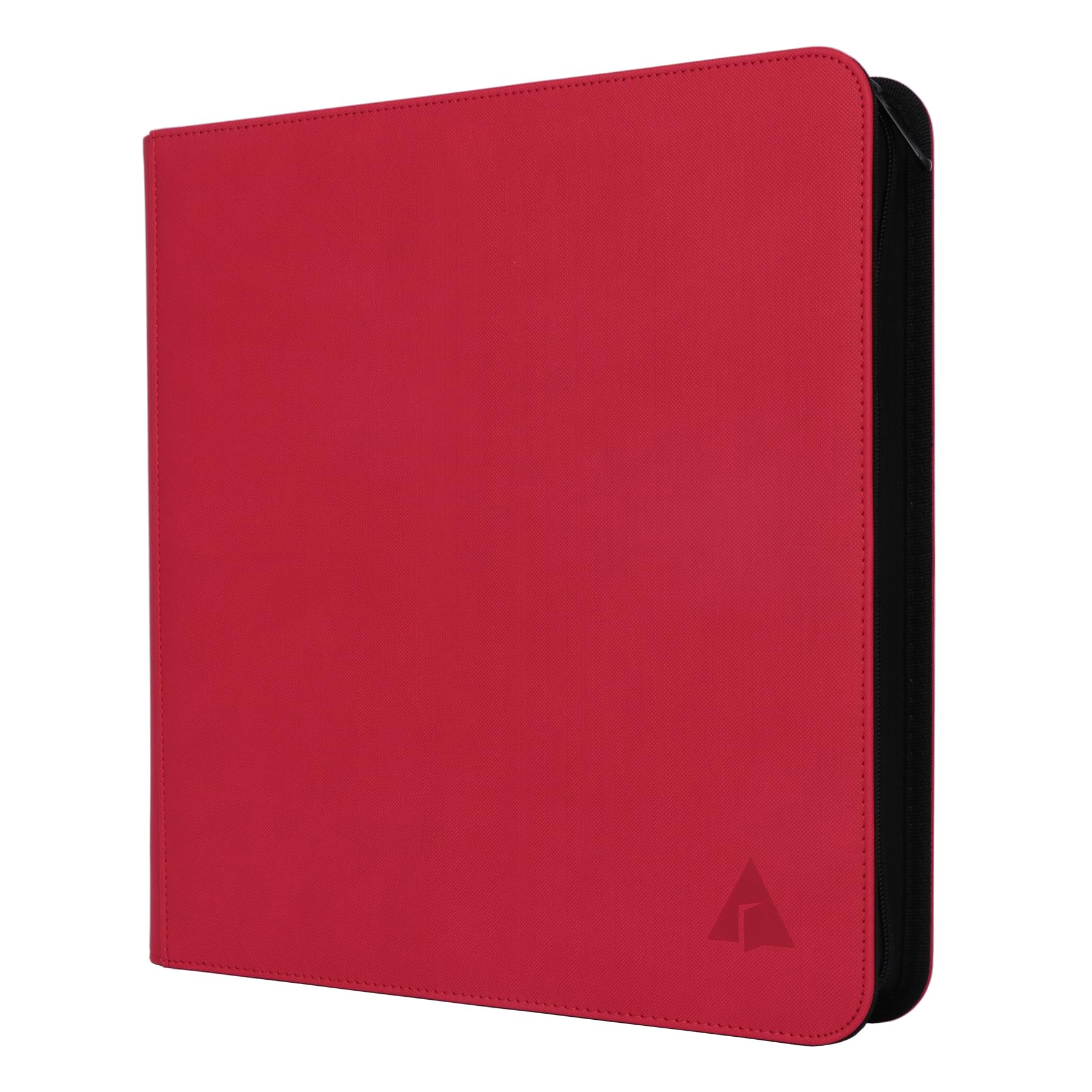 Rieton 12 Pocket 1104 Pockets Card Binder, Large Ringless Side Loading Pockets Trading Card Album Folder for TCG -Red