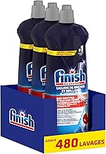 Finish Shine and Drying Rinse Aid - Dishwasher - Up to 480 Washes - 2400 ml in Pack of 3