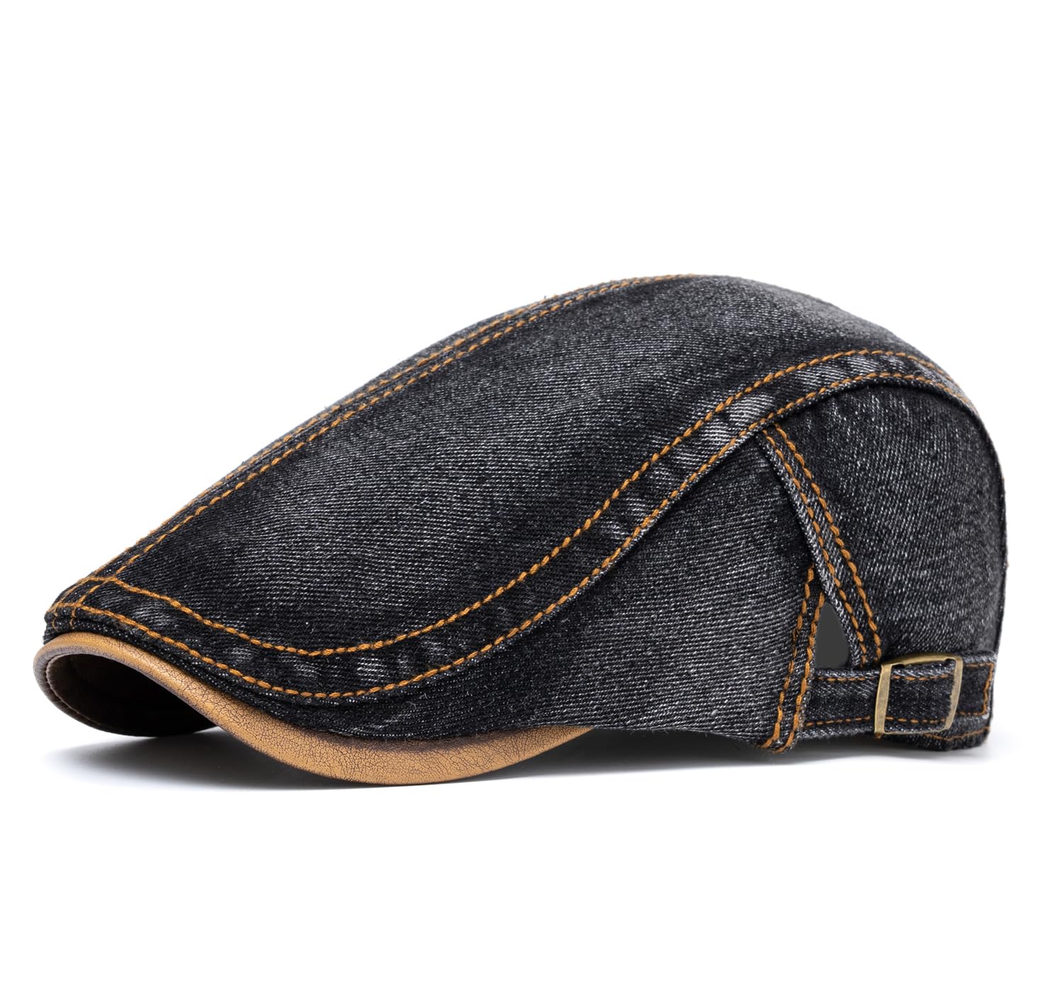Cotton Newsboy Cap,Breathable Ivy Gatsby Cabbie Beret Hat for Men's Women Driving Hunting Golf