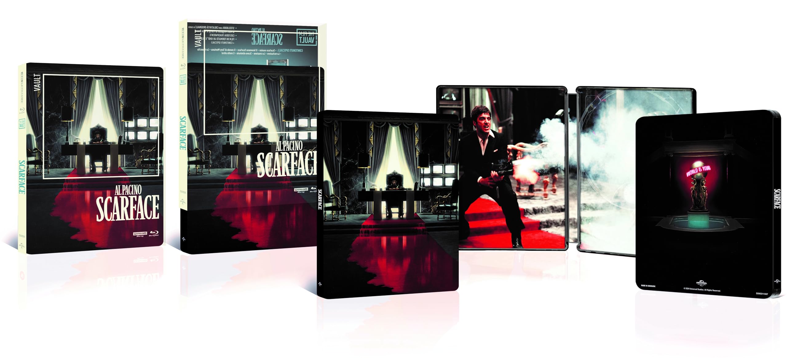 Scarface (Steelbook Vault Edition 4K UHD + Blu-ray)