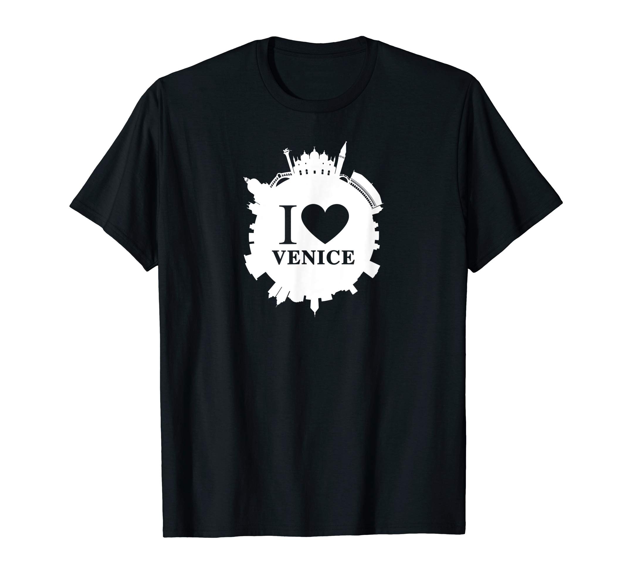 Venice I Love Venice Skyline T-Shirt