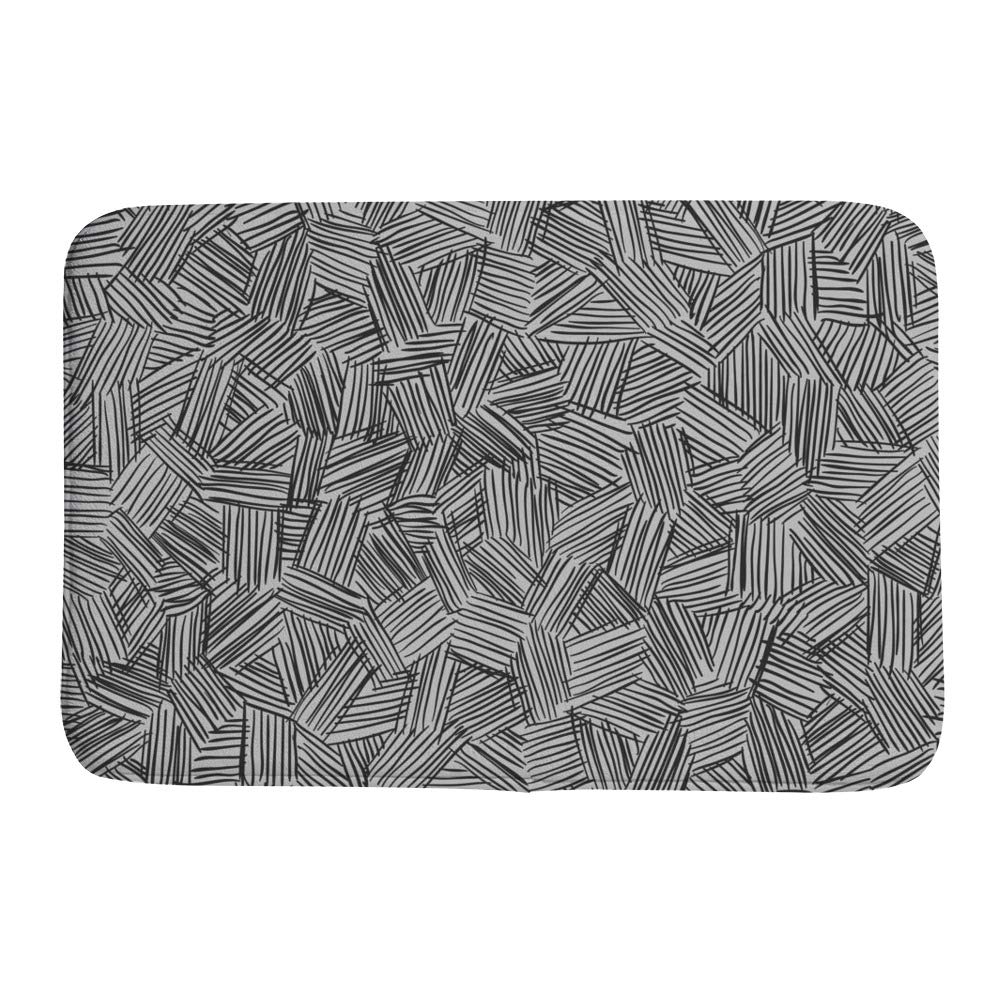 Paillasson intérieur velours corail 36x24 inch lavable et antidérapant