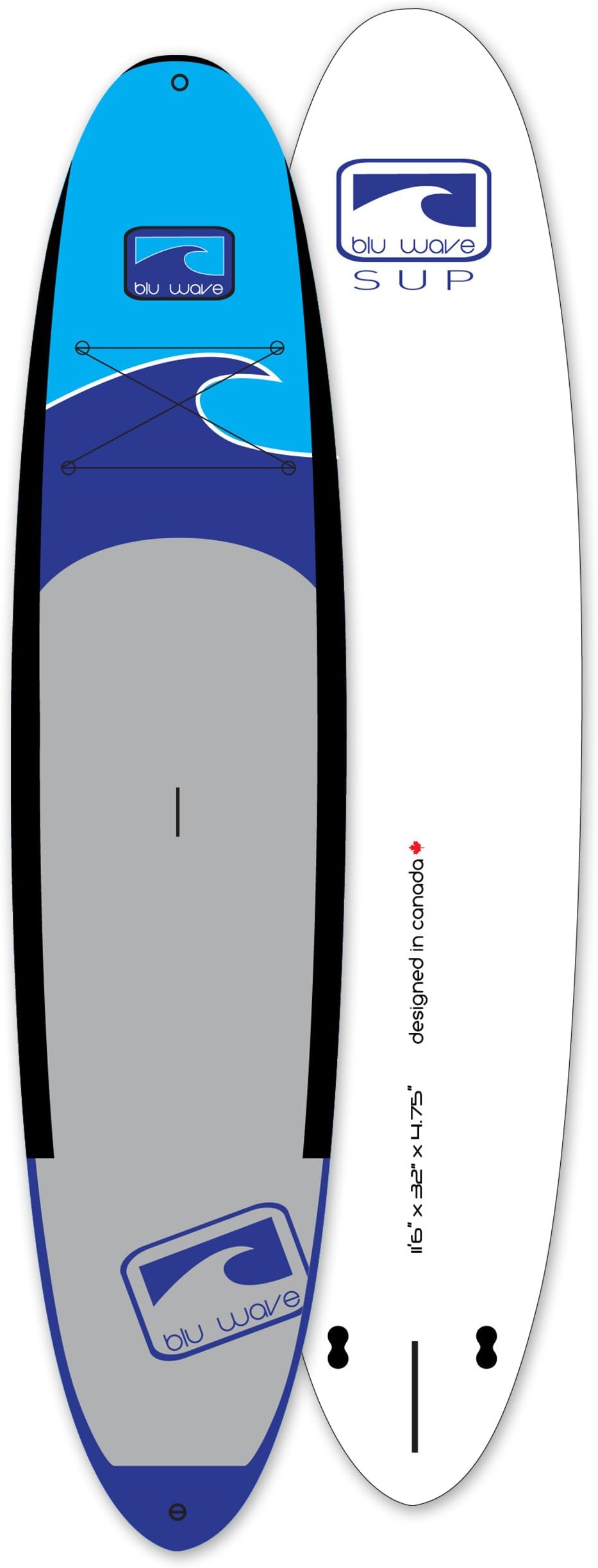 Blu Wave SUPBeginners Stand Up Paddle Board | Easy Rider 11'6' UK