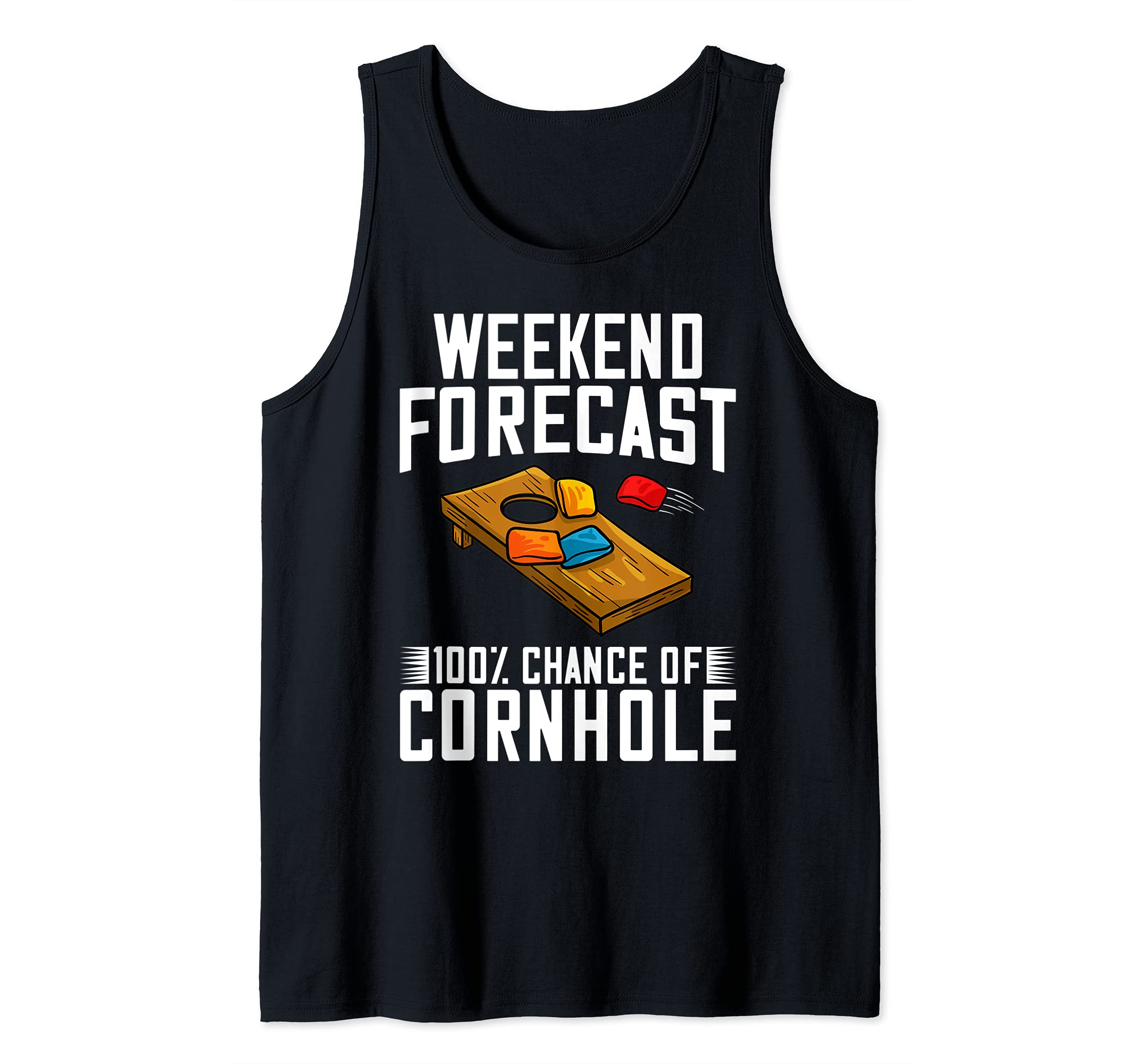 Cornhole Board Game Bags Rules Player Tank Top