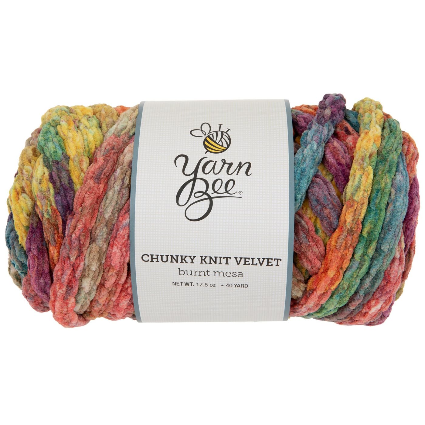 Buy Hobby Lobby Burnt Mesa Yarn Bee Chunky Knit Velvet Yarn Online at