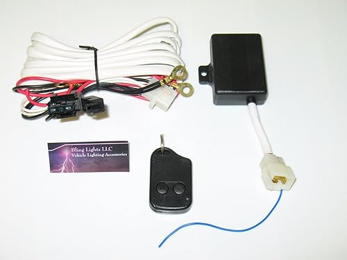 Miniatura 5 de 6000K LED Auxiliar Conducción Niebla Foglights Foglamps Kit para BMW R1150RT (todos los años)