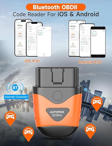 Miniatura 8 de AUTOPHIX Escáner Bluetooth OBD2, 3210 PRO Herramienta de escaneo de coche Revisar motor ABS SRS Transmisión Lector de código inalámbrico Escáner de