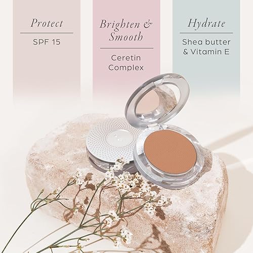 Vista 28 de PÜR Beauty - Base de maquillaje mineral prensado 4 en 1 SPF 15 con corrector y polvo de acabado, base de cobertura media a completa, polvo a base