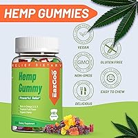 Vista 6 de Natural Hemp Gummies 2,000,000 XXL Extra Strength - Veganas, bajas en azúcar, sin OMG - 120
