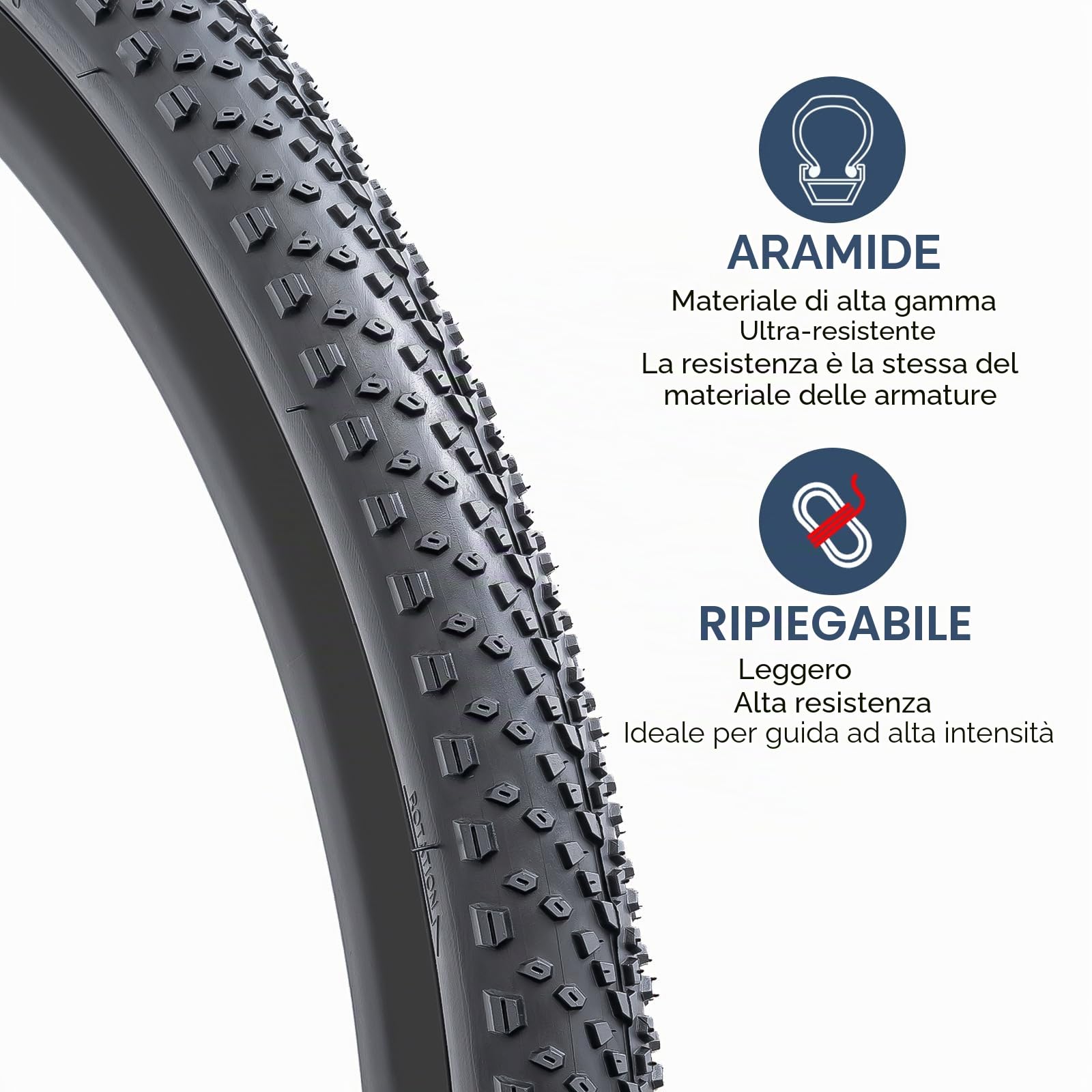 YunSCM 2 pneumatici per bicicletta in nylon 60TPI antiforatura, 28", 700 x 35C, 28 x 1,40, rivestimento 35-622, compatibili con città, strada, sci di fondo, mountain bike, 700 x 33C, 35C, 36C, 37C