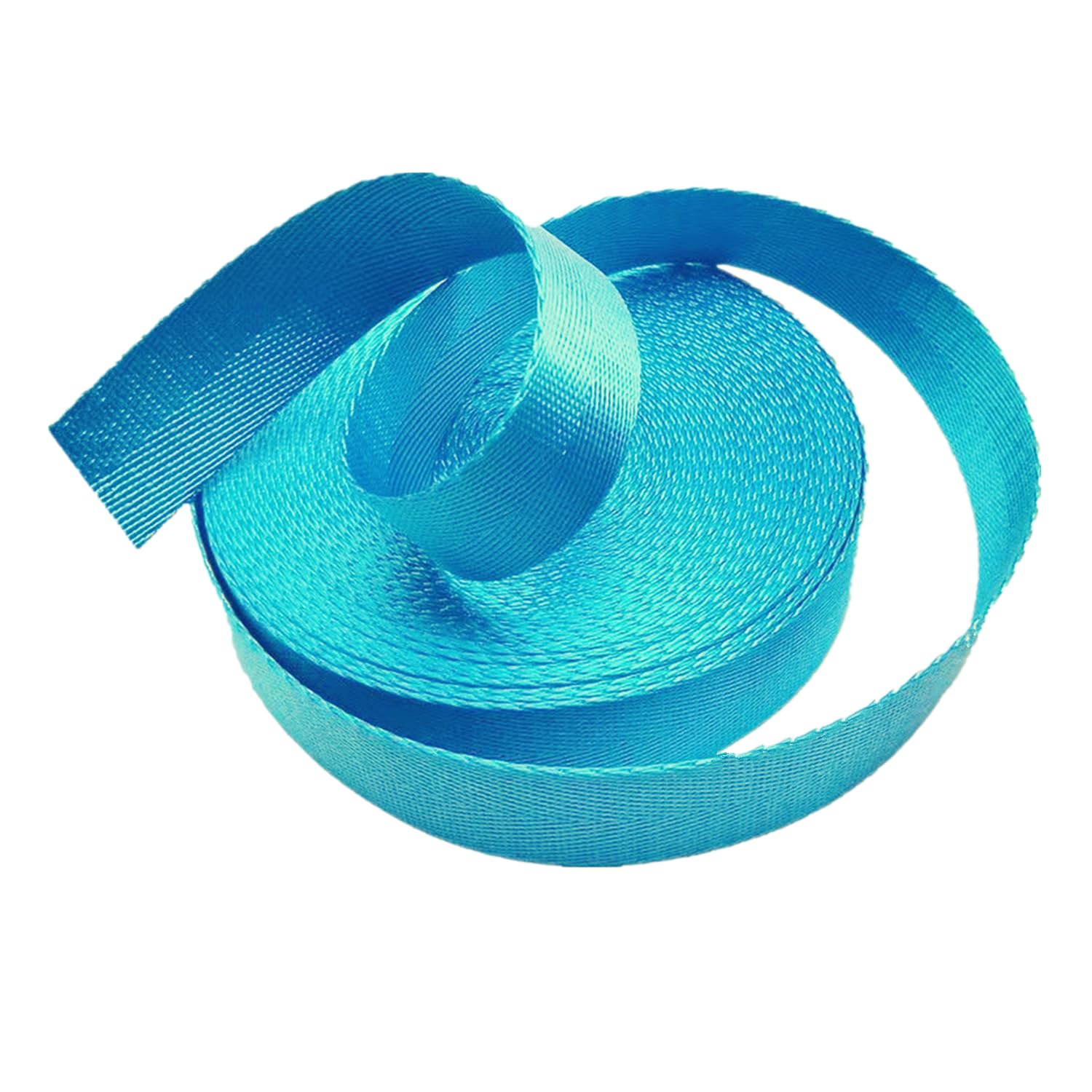 FGJsfhrDTU Webbing, Nylon Band Herringbone 1.5 Inch Multicolor 5-20 Yard(Skyblue,5 yard)