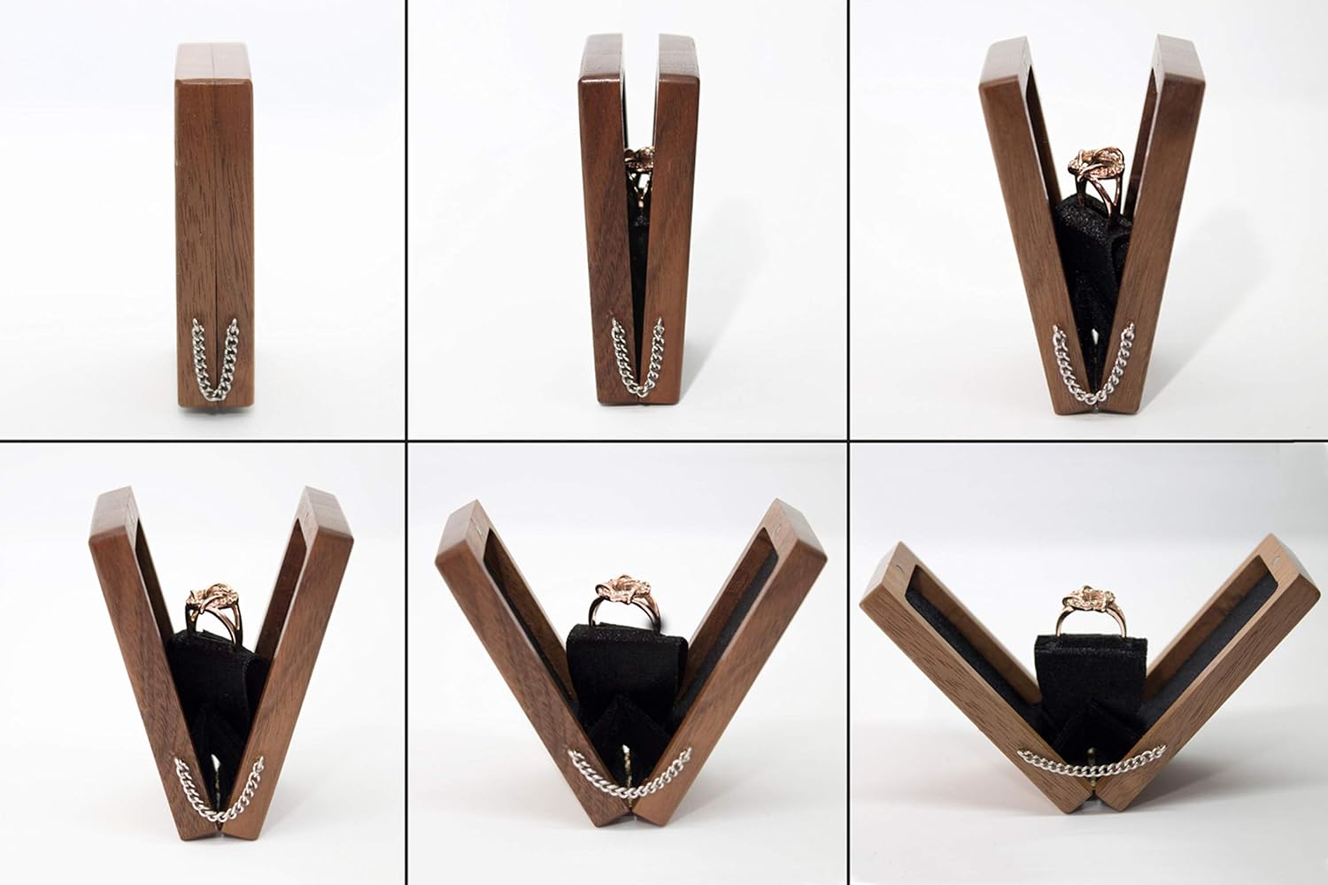 Flat Engagement Ring Box 2025