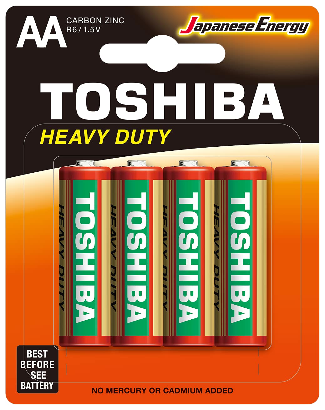 Toshiba R6Kg Bls. AA Kalem Pil, 4'lü