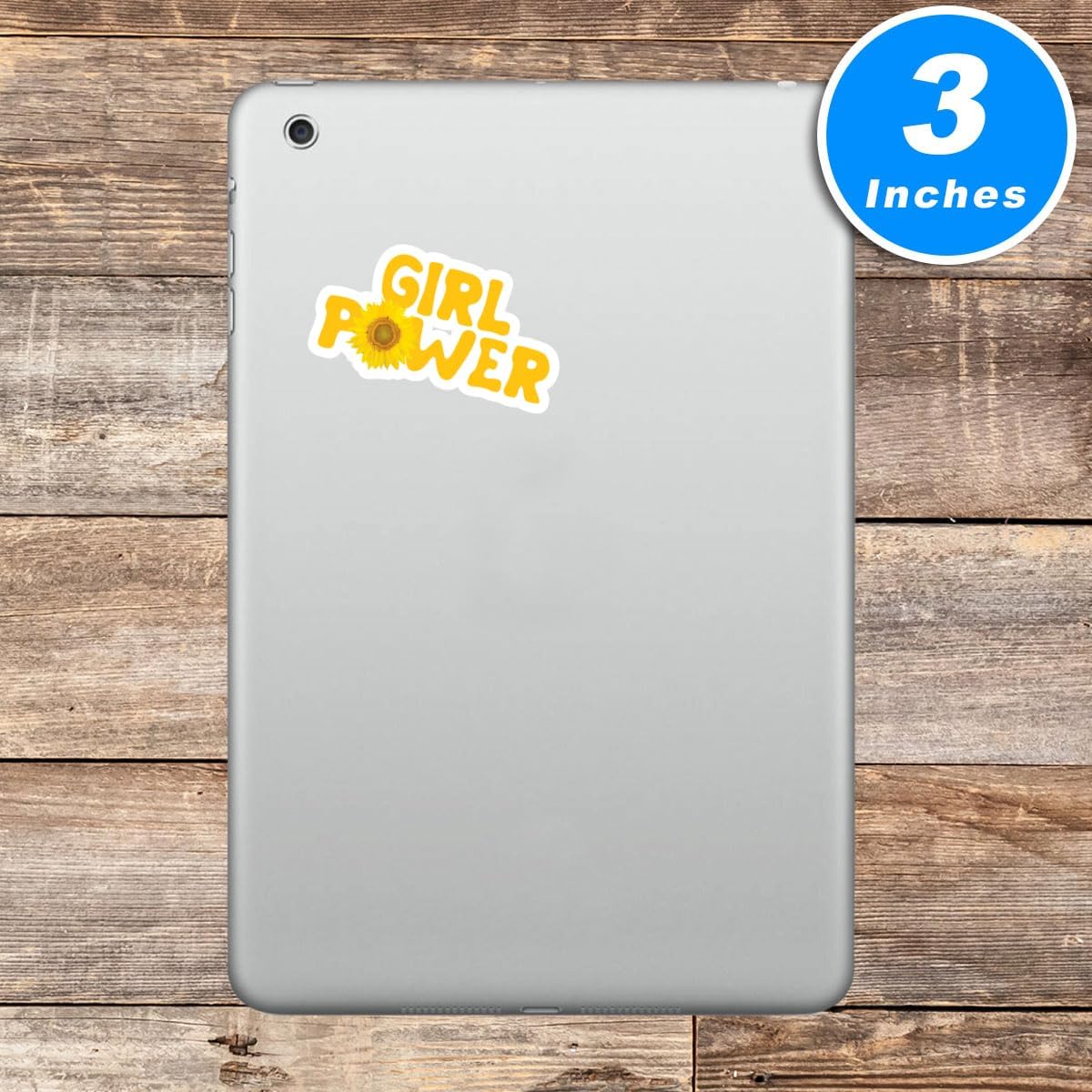 Girl Power Sticker Inspirational Quotes Stickers - 3 Pack - Set of 2.5, 3 and 4 Inch Vinyl Laptop Stickers - for Laptop, Phone, Water Bottle, Car & More Decal (3 Pack) S1112-3Pack