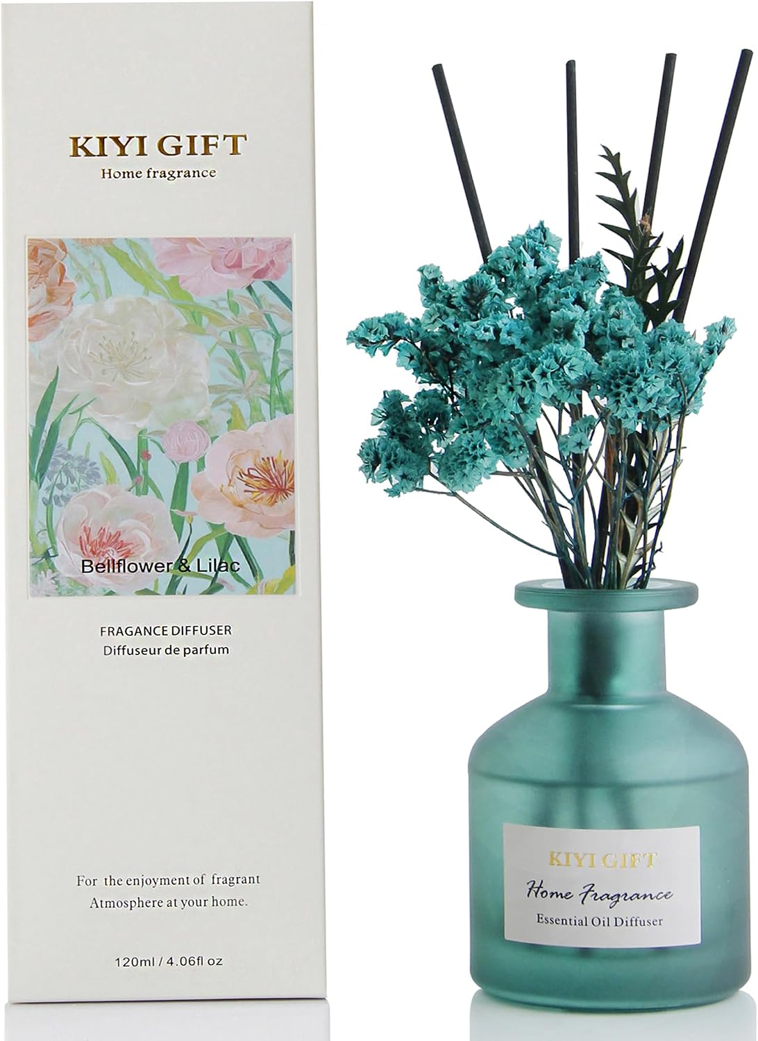 Amazon.com: kiyigift Reed Diffuser Set,Scent Diffuser with Sticks, Home ...