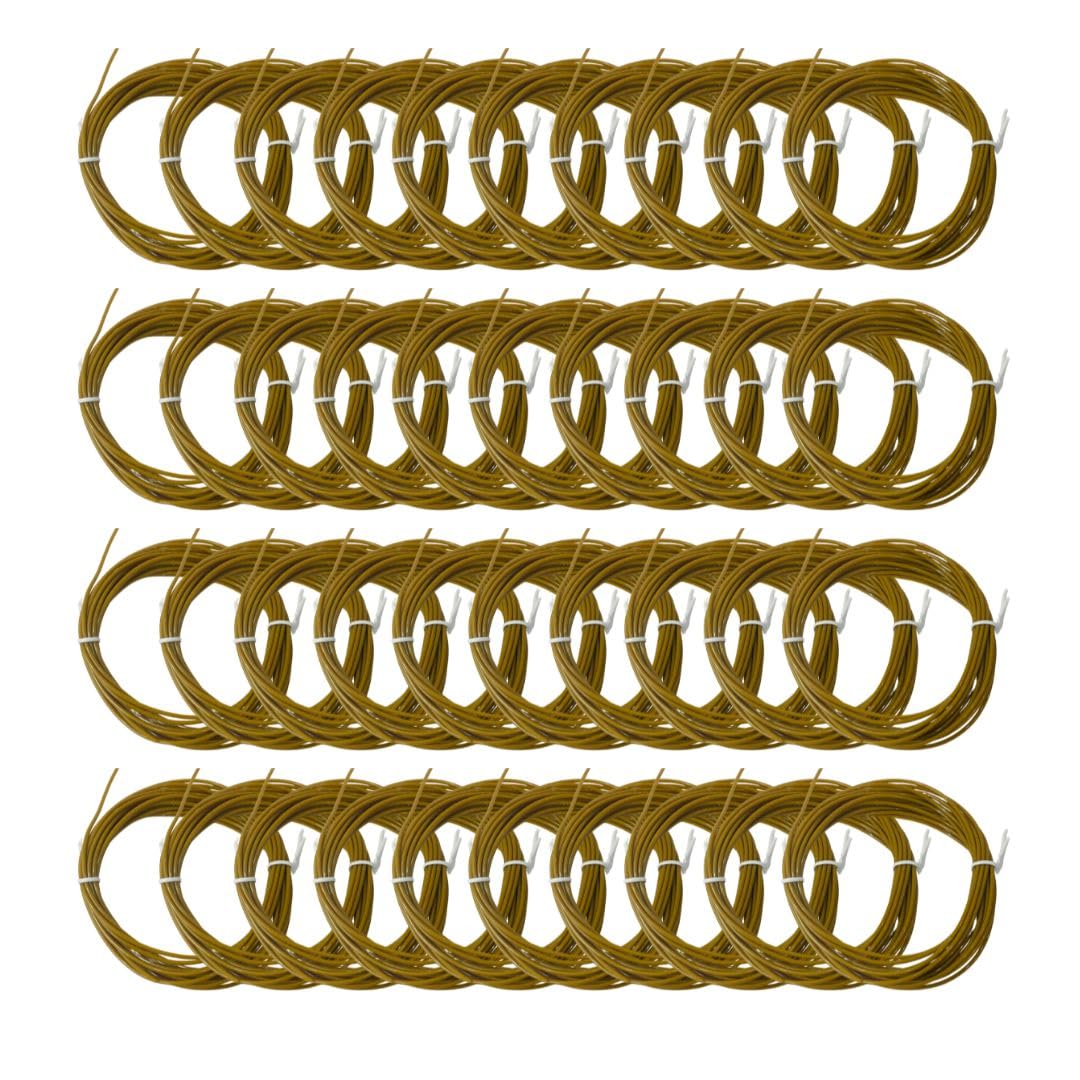 Parmo PLA 5m |3D Pen & Printer Filaments Set of 10 PLA Total 50m (Brown)-picture-18