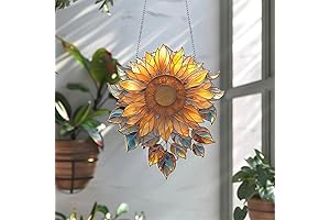 Sunflower Stained Glass: Radiating Sunlight into Your Abode