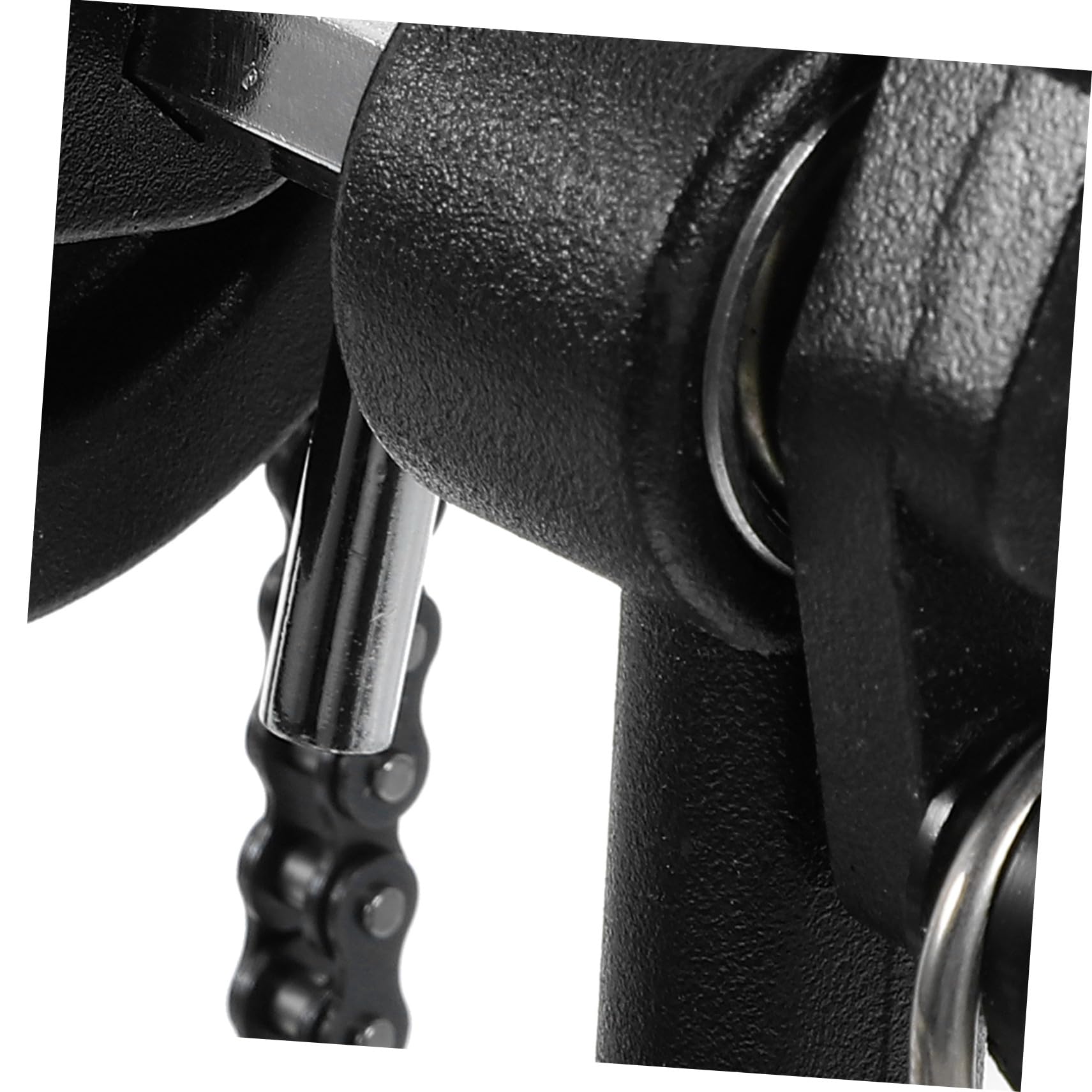 Pedale Singolo per Cassa Batteria in Lega di Alluminio e Ferro Fuso, Accessorio Versatile e Facile da Installare per Set di Tamburi Nero
