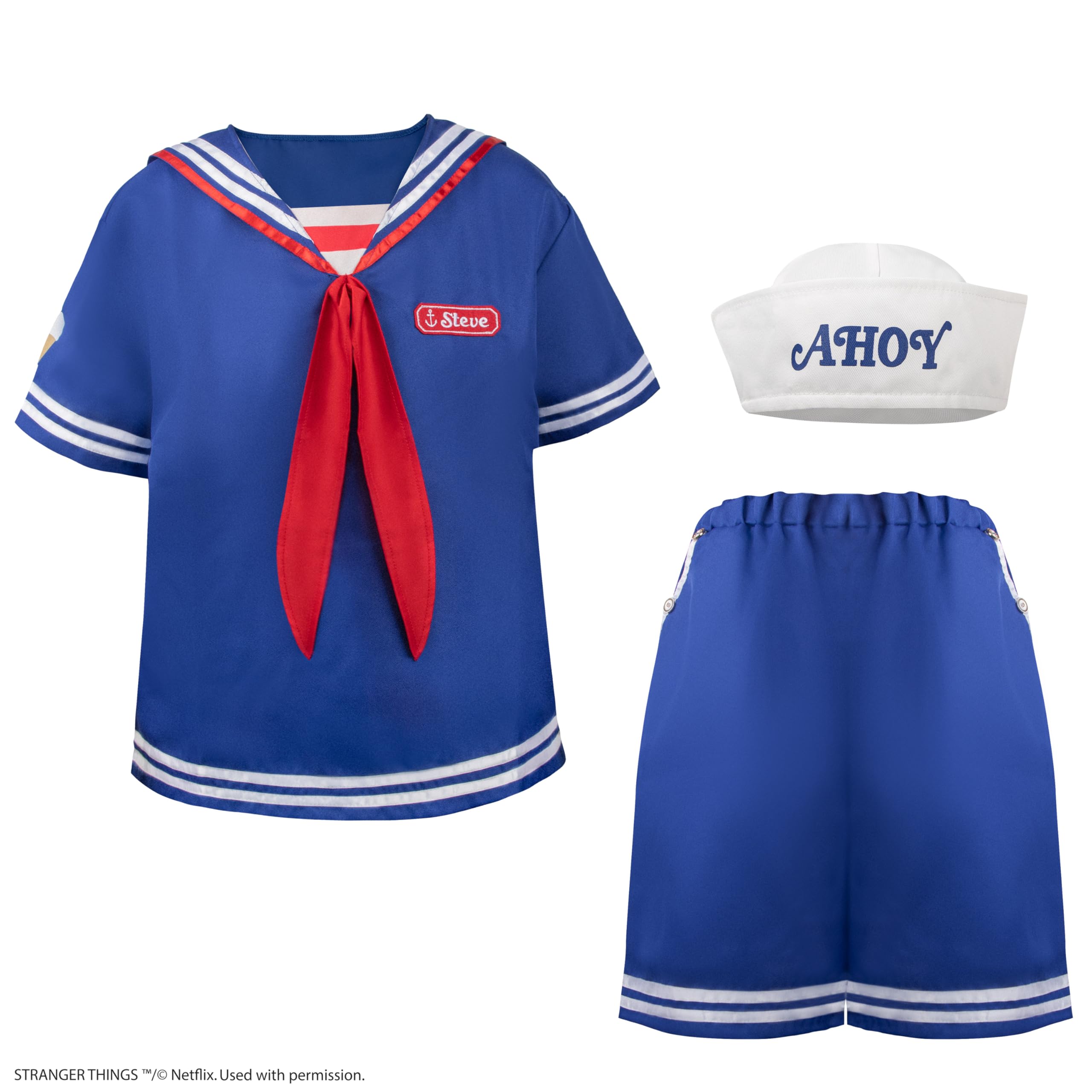 Cinereplicas Stranger Things - Steve Costume - M/L - Official License
