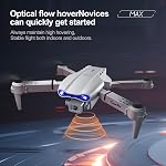 E99 Drone with Screen Controller, Two-batteries, Altitude Hold, One Key Take Off/Landing, Active Obstacle Avoidance. with Black Outdoor Carrying Case. (Black - 2 batteries)