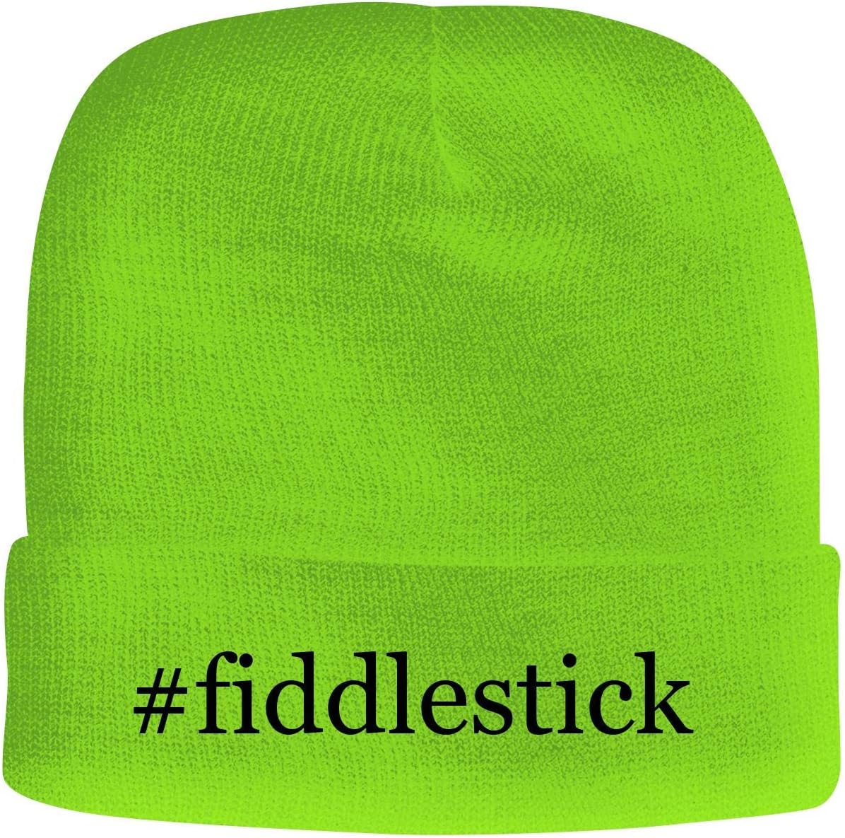 BH Cool Designs #Fiddlestick - Men's Hashtag Soft & Comfortable Beanie Hat Cap