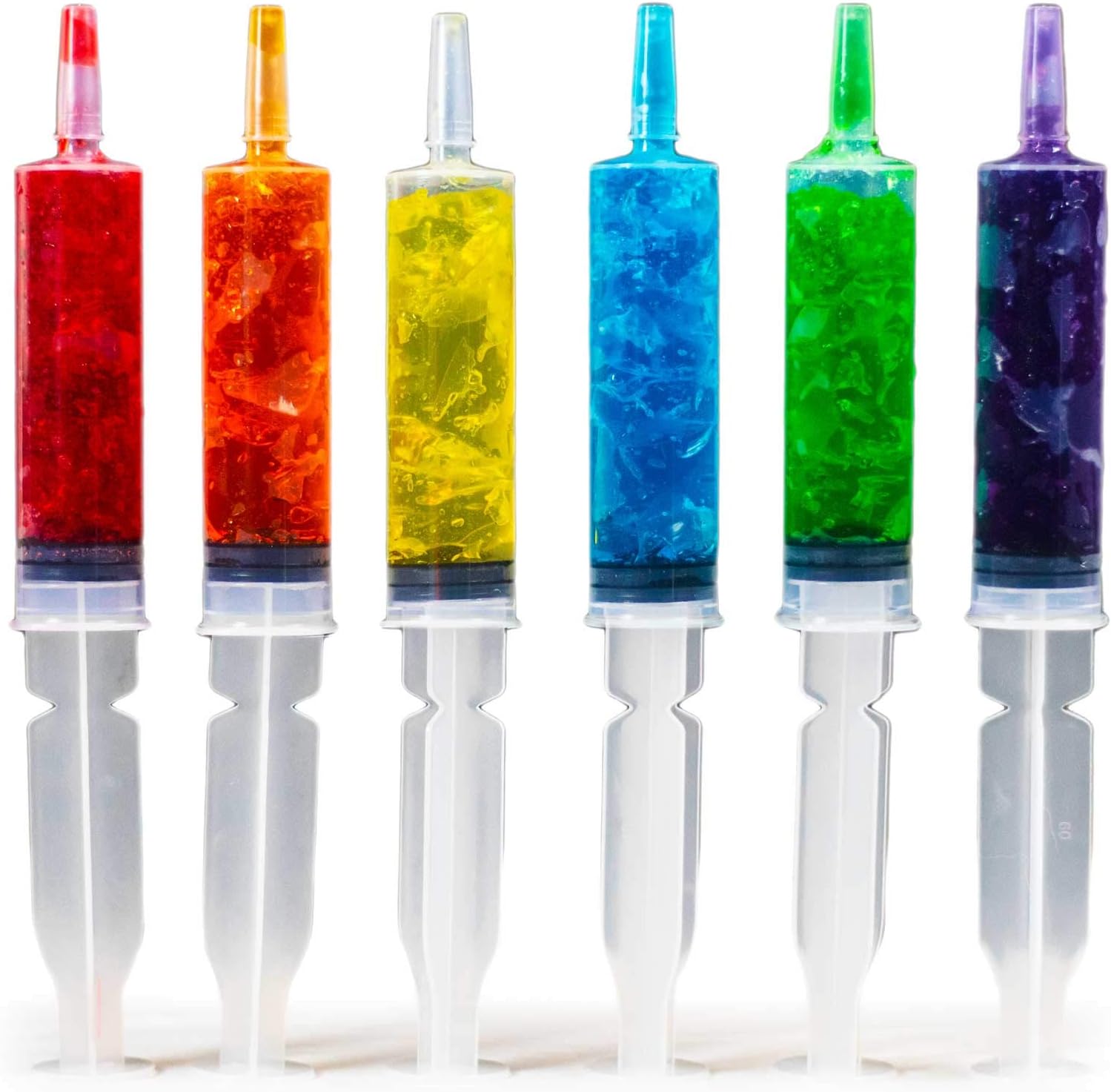 Party Shots 50 Pack Jello Shot Syringes (Plus 50 Delicious Jello Shot Recipe E-Book) Use To Make Tasty 1.5 Ounce Syringe Shots, Reusable Perfect for Halloween, Tailgates, and Bachelor Parties