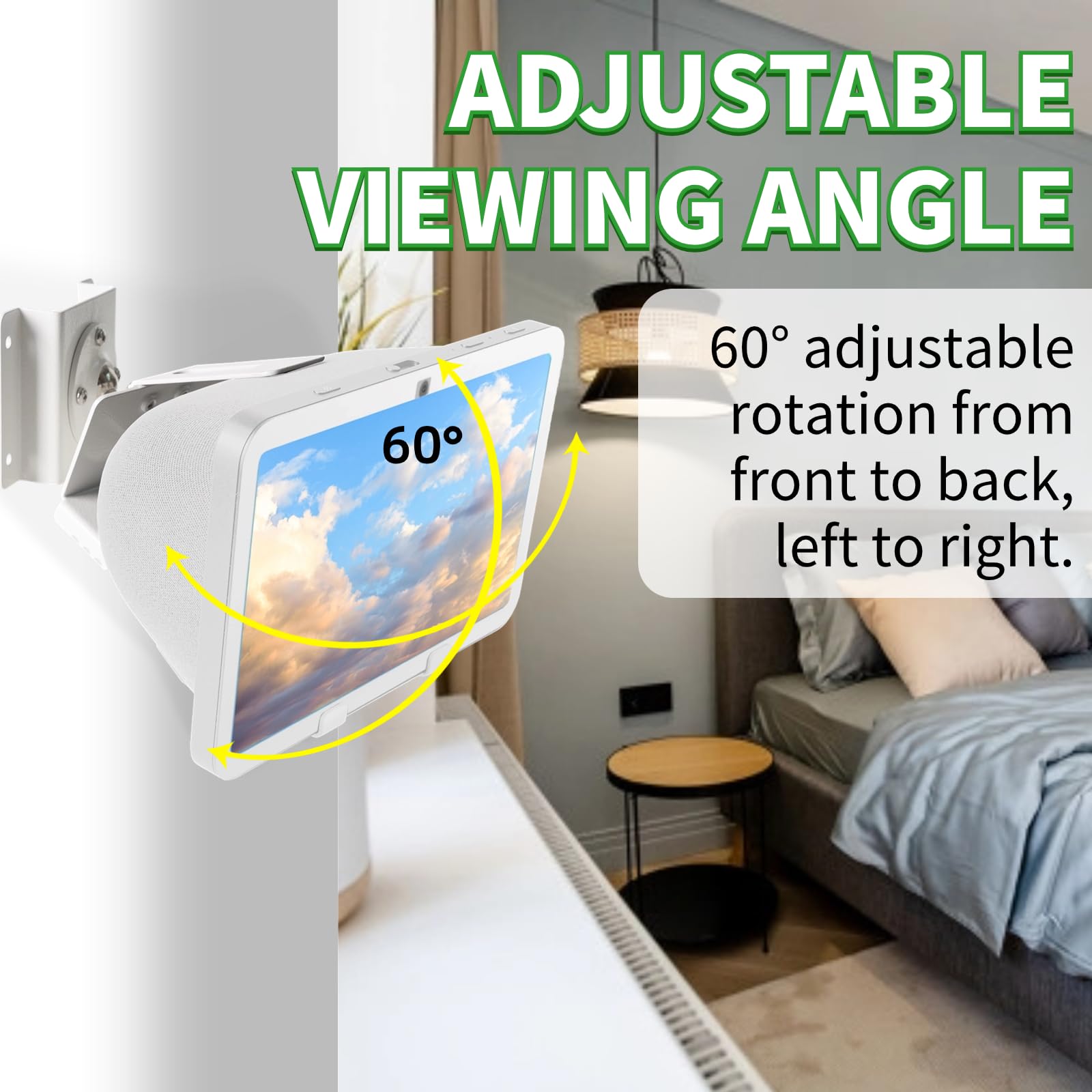 shinar echo show 8 (第3世代) 用 ウォールマウント Amazon.co.jp: shinar メタル壁マウント Echo Show 8 (第3世代