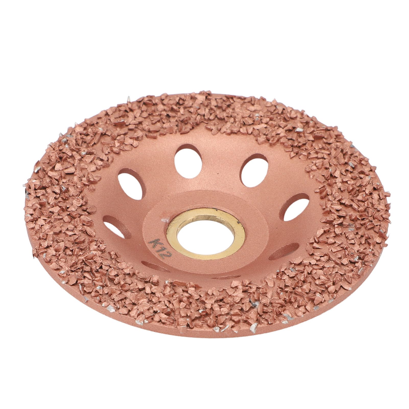 Generic HL Q7DMP Tarcza do Przycinania Kopyt Bydlęcych Ti Plated Tarcza Szlifierska do Przycinania Kopyt dla Koni Bydlęcych, Zapewnia Bezpieczniejsze Przycinanie
