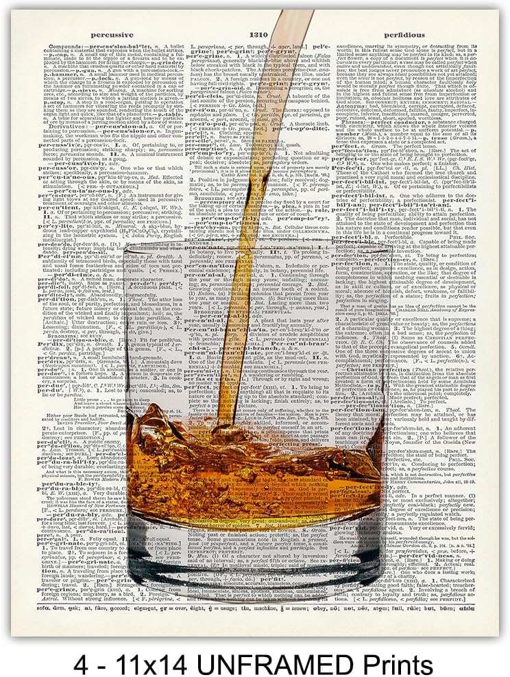 Man cave Decor Bar Decor LARGE 11x14 - Bar Wall Decor - Whiskey Cocktail Print for Men - Wall Art for Men - Wine Wall Decor - Beer Art - Vintage Photos for Game Room Decor