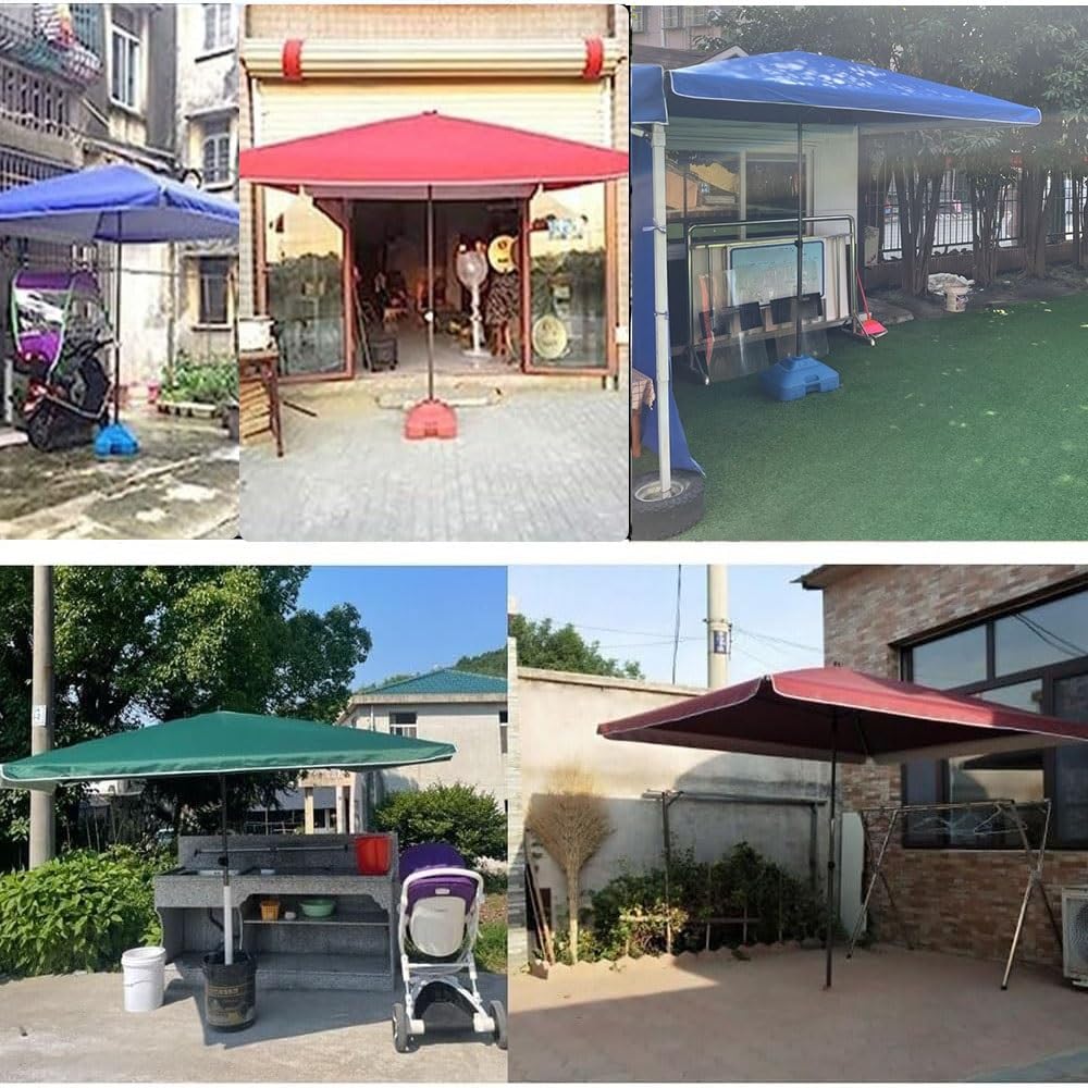 Auvent De Remplacement Pour Parasol - Toile De Rechange Pour Parasol De