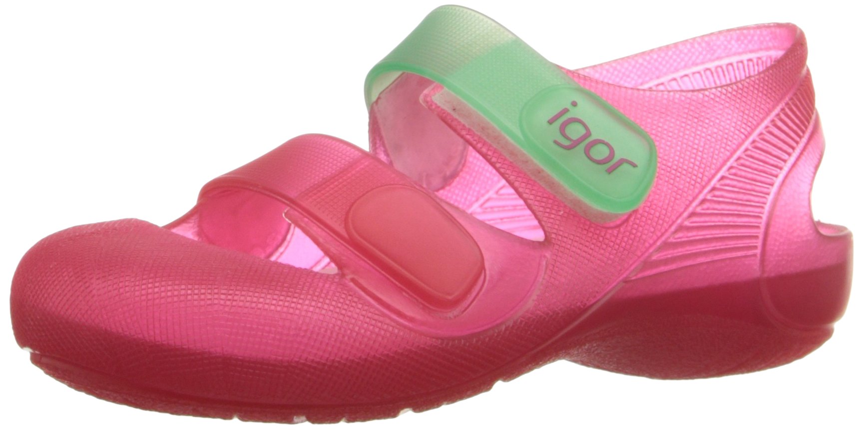 IGOR Kid 's Bondi sintético Jelly Sandal, FUCSIA, 21 M EU / 5 M US Toddler