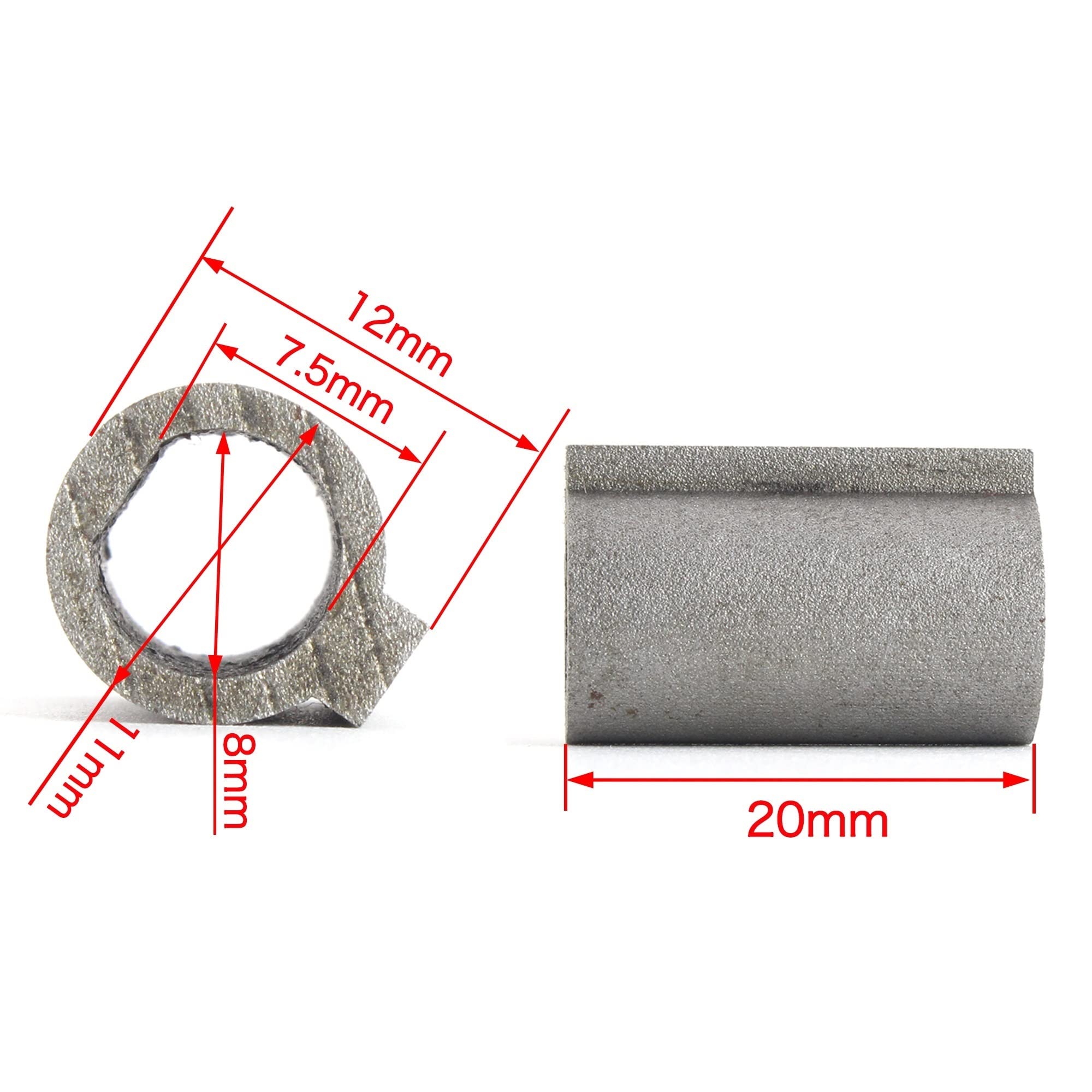 Motor paso a paso, Reductora Reductor de engranajes de engranaje de alto torque Relación reductora for NEMA23 Adaptador de manga del eje + eje 8 * 11 mm(Ratio 25-1)