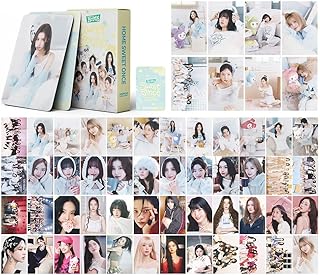 Twice Photocards 2025 New Lomo Cards,Twice Cards for Gift and Fans Collection (55PCS-Yellow)