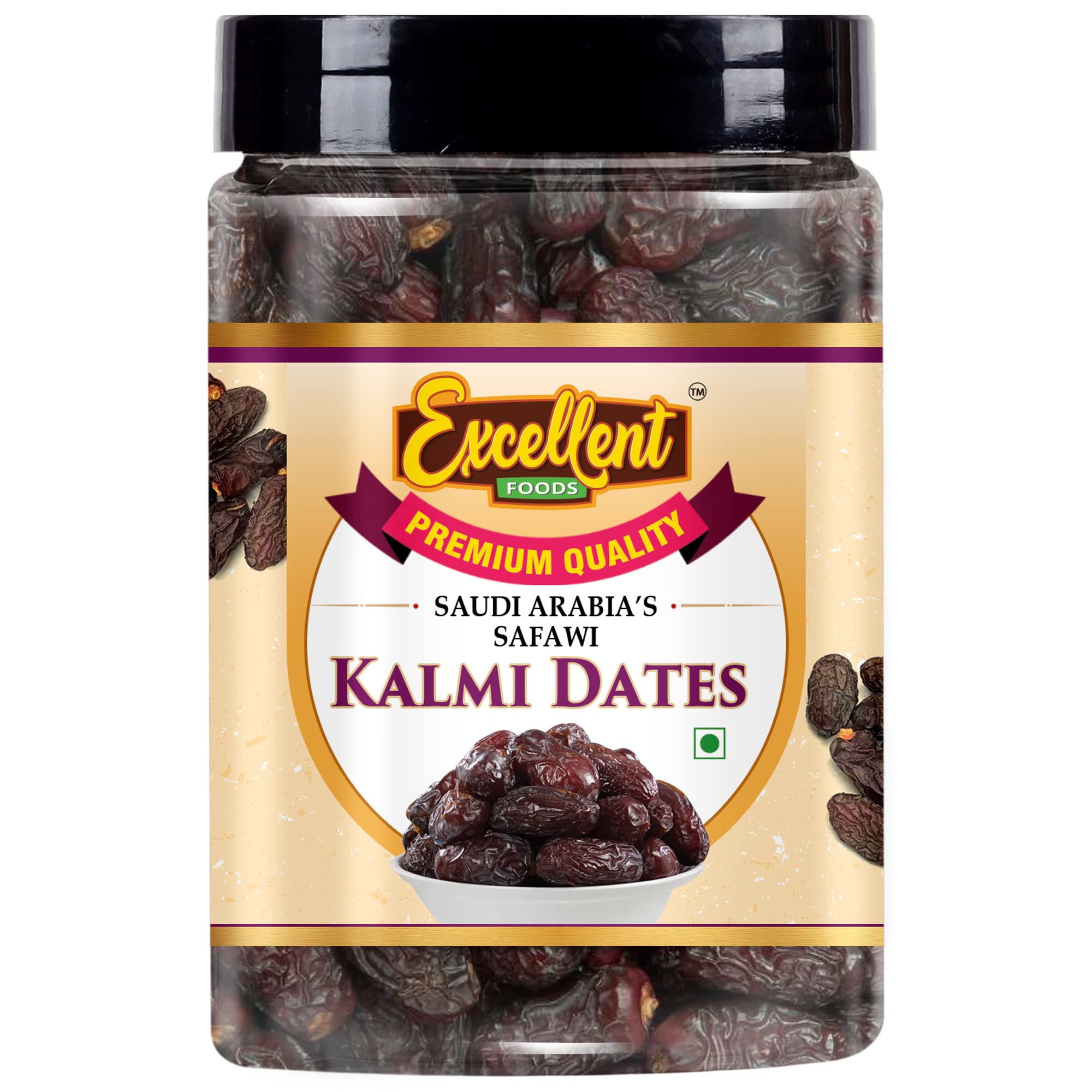 Excellent Foods - Fresh Saudi ArabiaS Safawi Kalmi Dates 1Kg (B0BGHZT8MY) Amazon Price History, Amazon Price Tracker