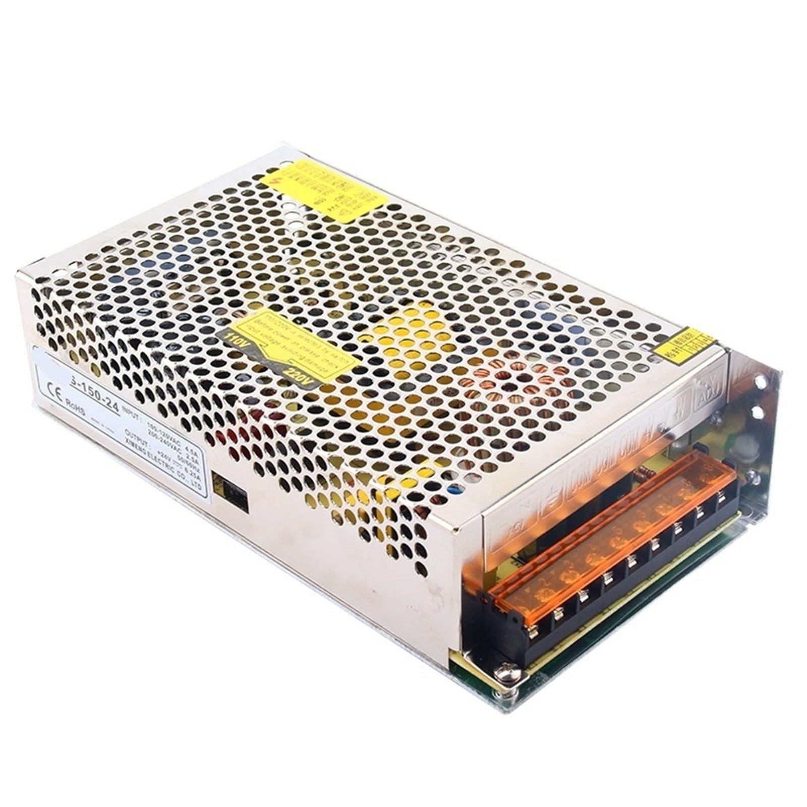 Alimentation à découpage 150W 24V à haut rendement S-150-24 - 4
