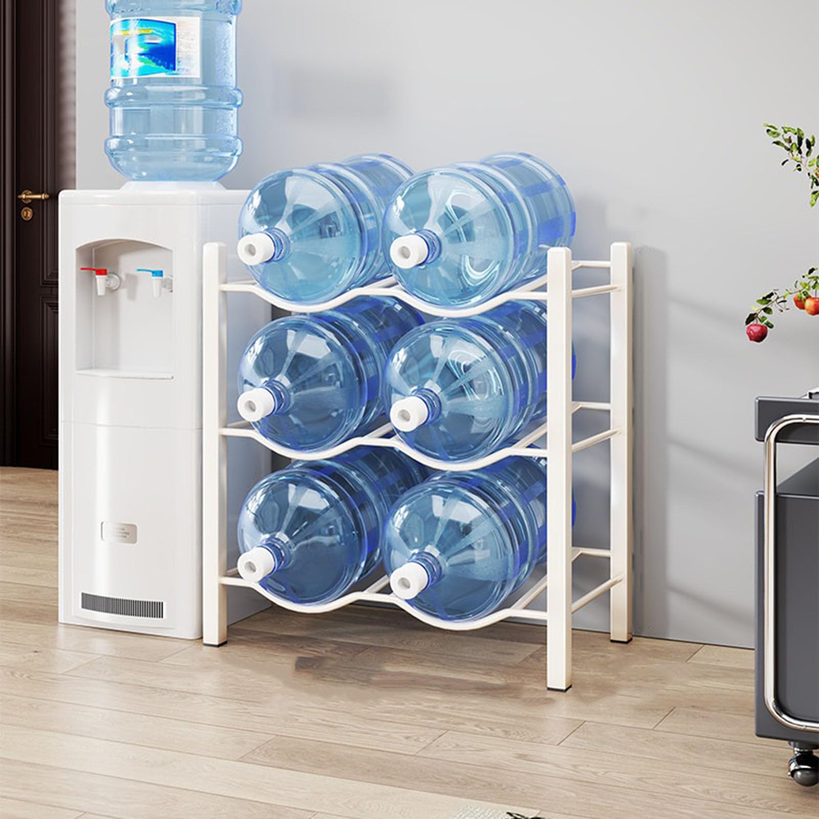 Support de rangement pour carafe d'eau idéal pour cuisine et bureau