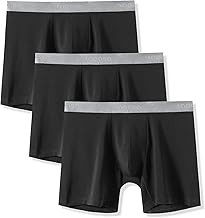 LAPASA Men's Boxer Briefs 3-Pack Cool MicroModal Stretch Underwear Trunks Comfort Soft Breathable M71