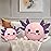 Mewaii Axolotl Plush, Cute Pink Axolotl Stuffed Animal, Soft Plushie Cuddle Pillow, Anime Plushie Doll, Cute Stuff Toys Gift for Girls, Boys and Males (16 Inch)