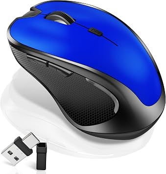 Mouse for MacBook Bluetooth Wireless Mice Laptop Mac Pro iPad with Jiggler