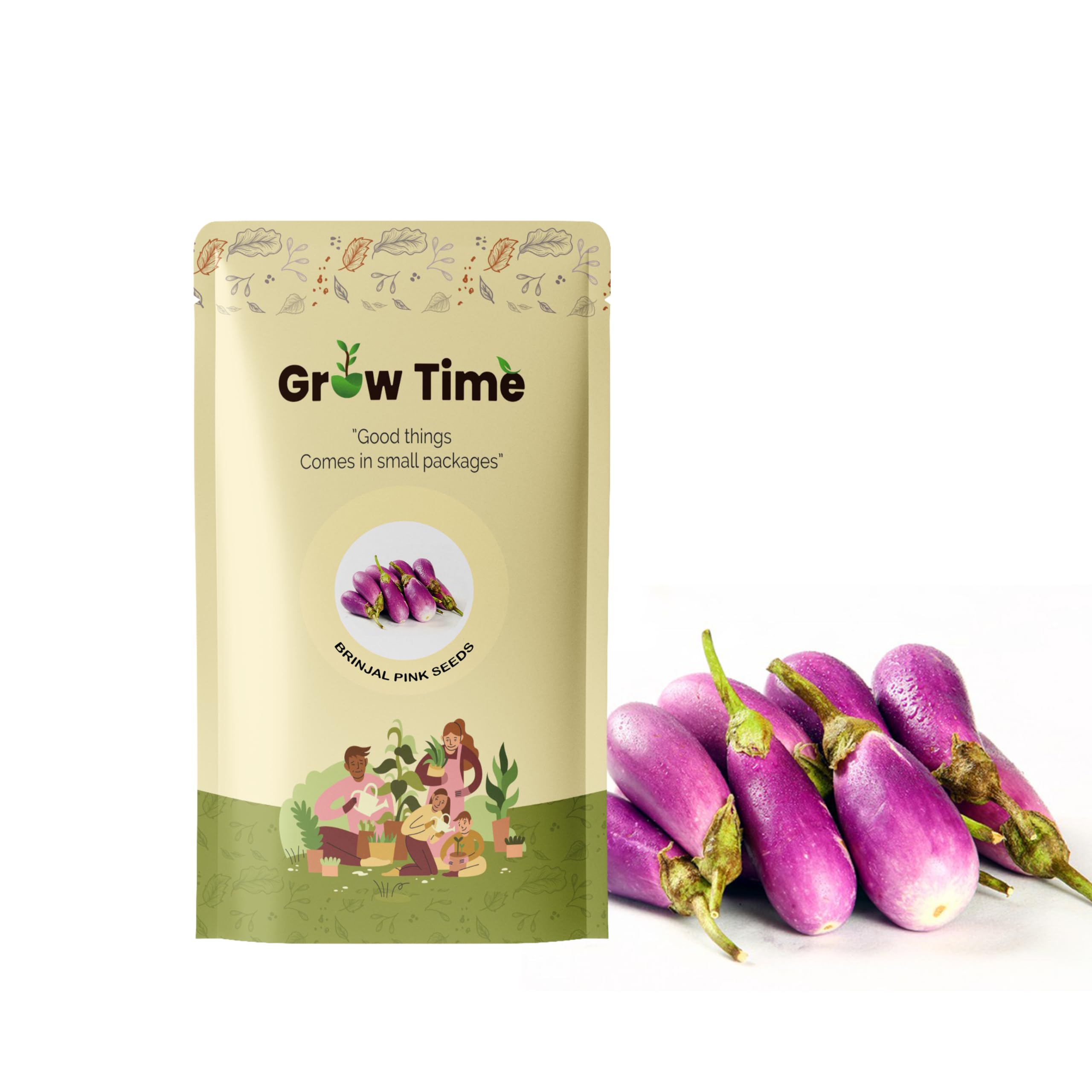 Growtime Brinjal Pink Vegetable Seeds, Vegetable Seeds for Home Gardening, Vegetable Planting Seeds for Kitchen, Brinjal Pink Seeds (Pack of 2g) (B0CPJCSB7H) Amazon Price History, Amazon Price Tracker