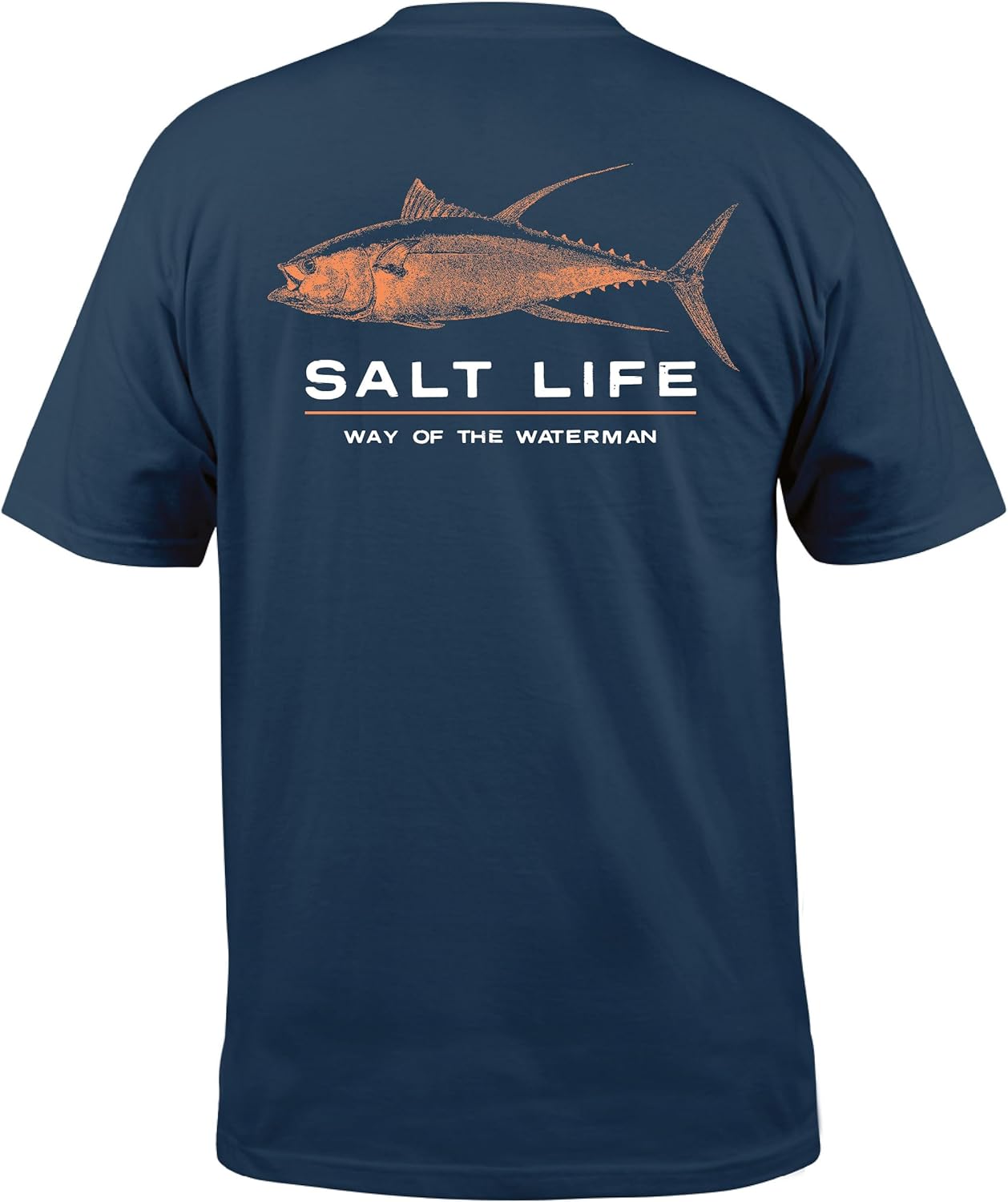 Salt Life Mens Salt Life Deep Ventures Short Sleeve Tee