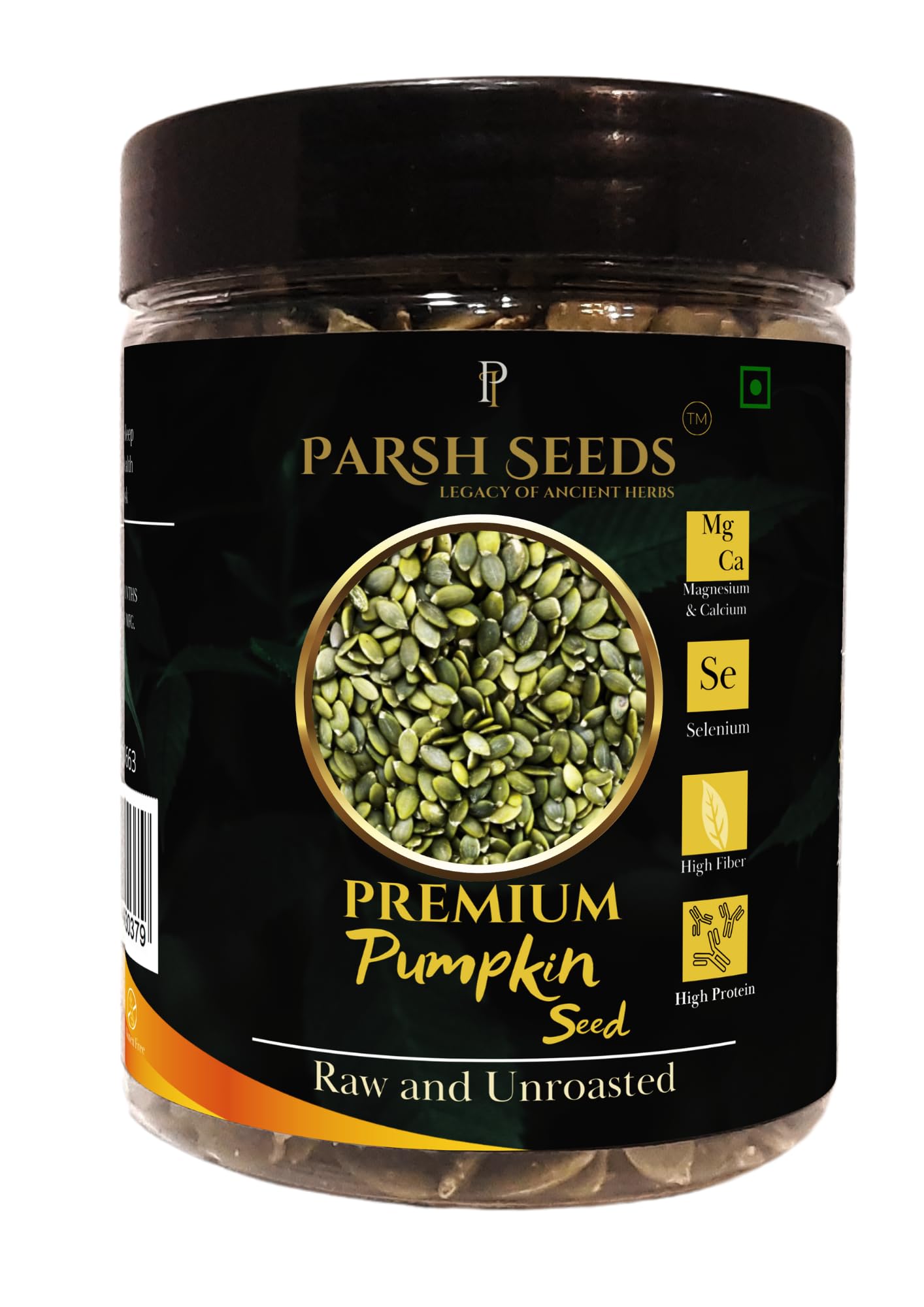 PARSH SEEDS Premium Raw Pumpkin Seeds | Fiber Rich | 150g [Jar Pack] (B0D8R1NN9Z) Amazon Price History, Amazon Price Tracker